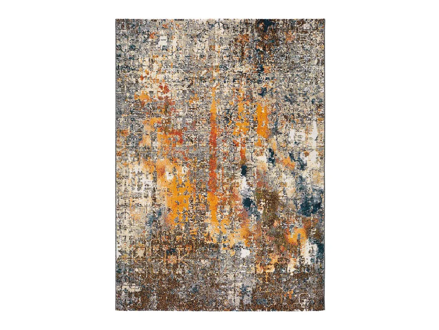 New Alfombra interior - abstracto - - 80 x 150 cm - SHIRAZ Multicolor