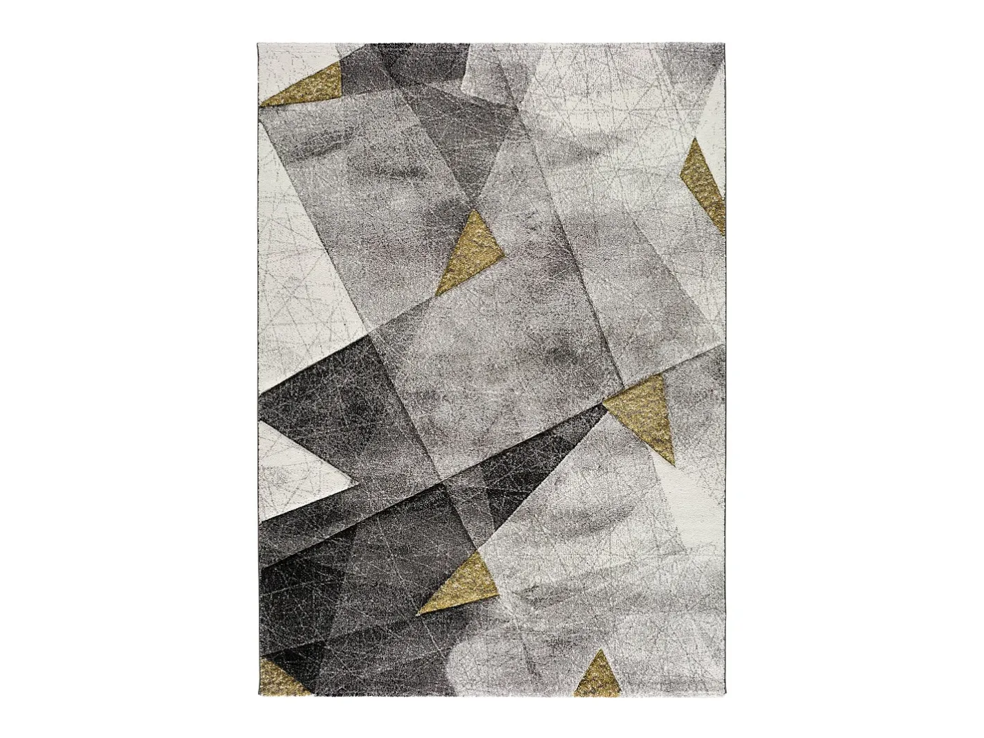 Alfombra De Salón-Alfombra interior - abstracto - - 140 x 200 cm - BIANCA Gris