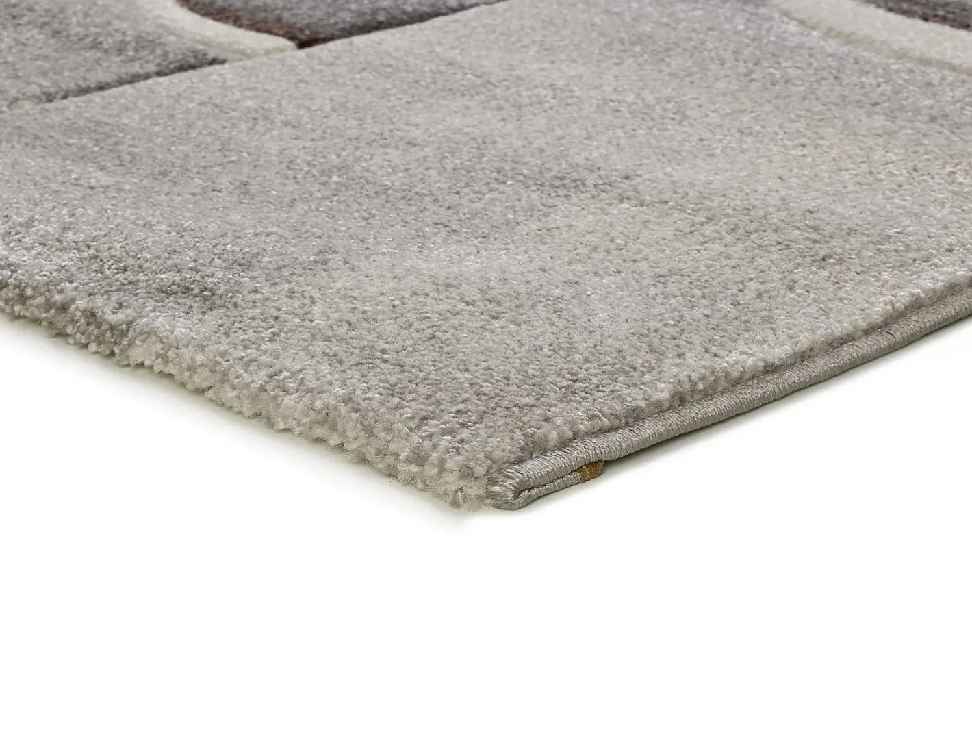 Discount Alfombra interior - abstracto - - 80 x 150 cm - MEDEL Gris