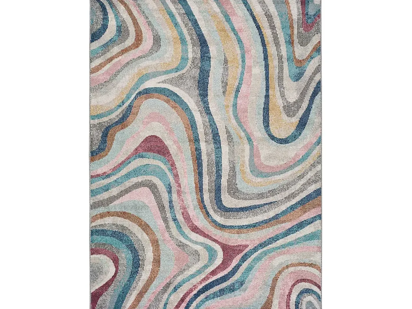 Sale Alfombra interior - abstracto - - 60 x 120 cm - PARMA Multicolor