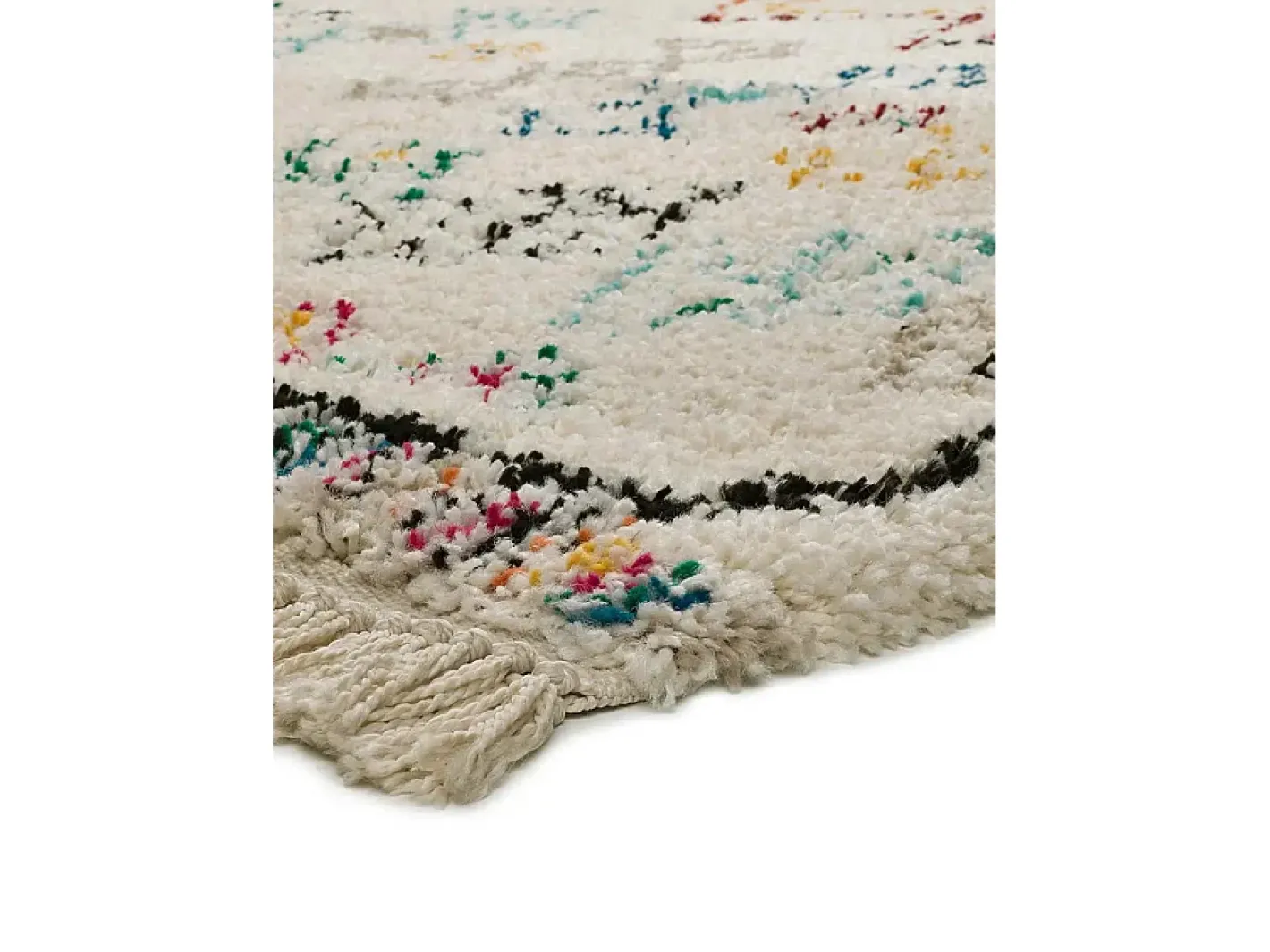 Alfombra De Salón-Alfombra interior - bereber - - 135 x 190 cm - YEBEL Blanco