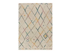 Best Alfombra interior - bereber - - 133 x 190 cm - ULAI Multicolor