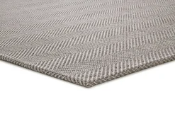 Best Alfombra interior - chevron - plata - 120 x 170 cm - ESPIGA Gris