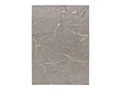 Best Alfombra interior - efecto mármol - - 140 x 200 cm - CREATION Gris