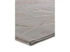 Best Alfombra interior - efecto mármol - - 140 x 200 cm - CREATION Gris