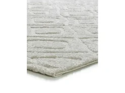 Alfombra De Salón-Alfombra interior - escandinavo con relieve - - 190 x 285 cm - JUNO Blanco