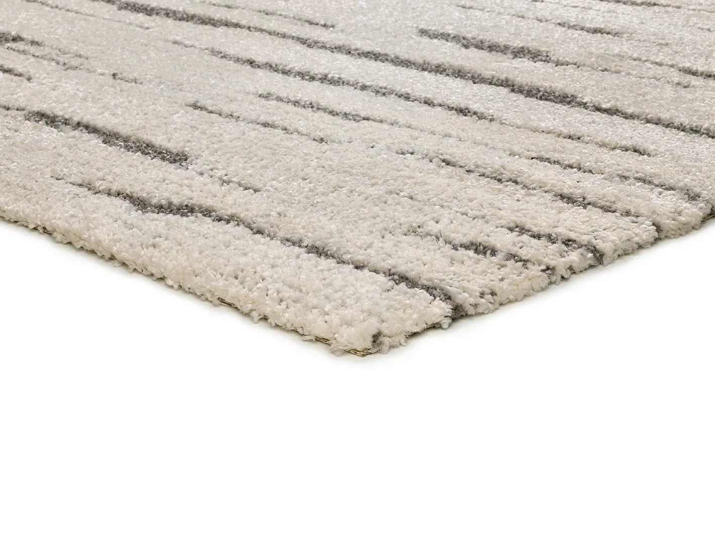 New Alfombra interior - escandinavo - - 120 x 170 cm - SNOWY Gris