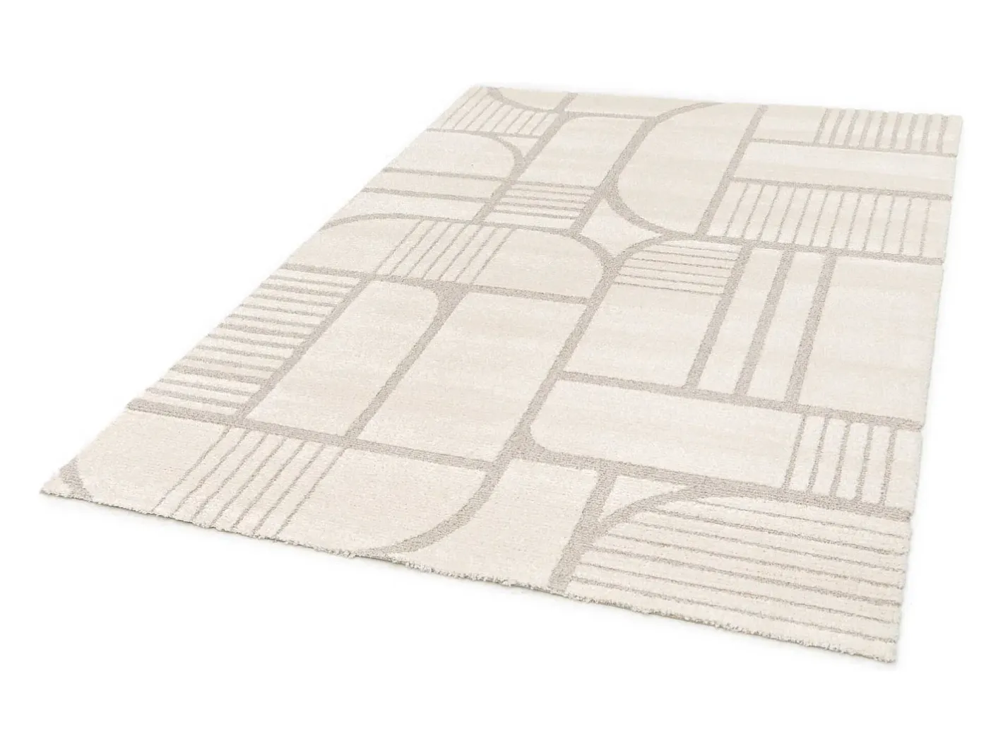 Clearance Alfombra interior - escandinavo - - 120 x 170 cm - SNOWY Blanco