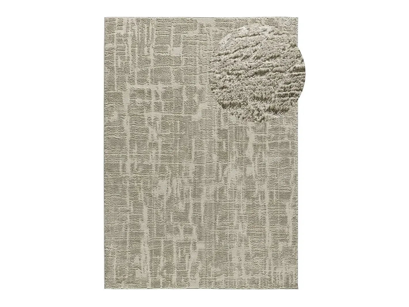 Alfombra De Salón-Alfombra interior - escandinavo - plata - 140 x 200 cm - LIMA Plateado