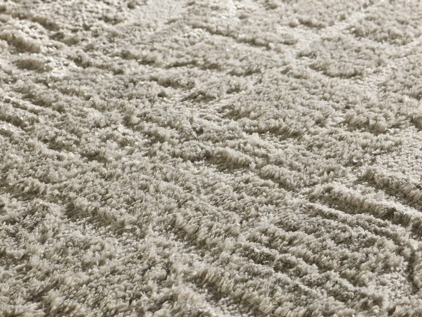 Alfombra De Salón-Alfombra interior - escandinavo - plata - 140 x 200 cm - LIMA Plateado