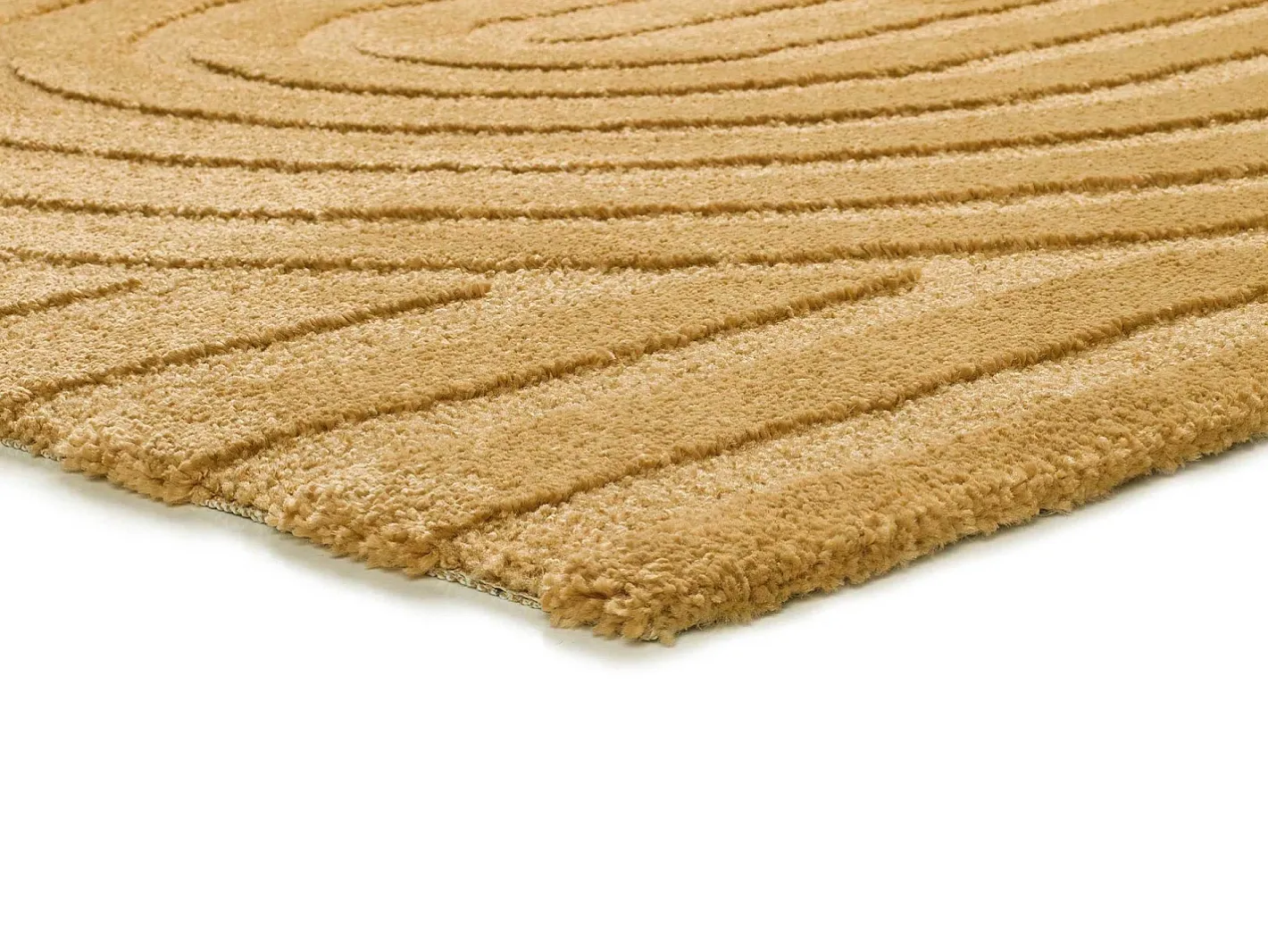Alfombra interior - escandinavo - mostaza - 80 x 150 cm - SNOWY Amarillo Online