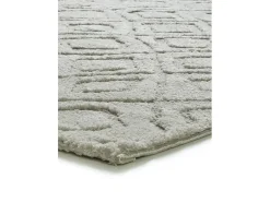 Alfombra interior - escandinavo con relieve - gris - 126 x 190 cm - JUNO Gris claro New