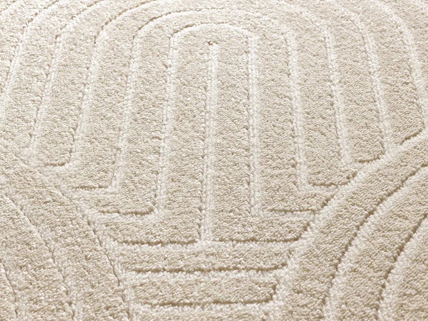 Alfombra De Salón-Alfombra interior - escandinavo - - 80 x 150 cm - ZEN Blanco