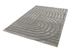 Alfombra De Salón-Alfombra interior - escandinavo - - 160 x 230 cm - SNOWY Gris
