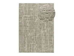 Alfombra interior - escandinavo - plata - 120 x 170 cm - LIMA Plateado