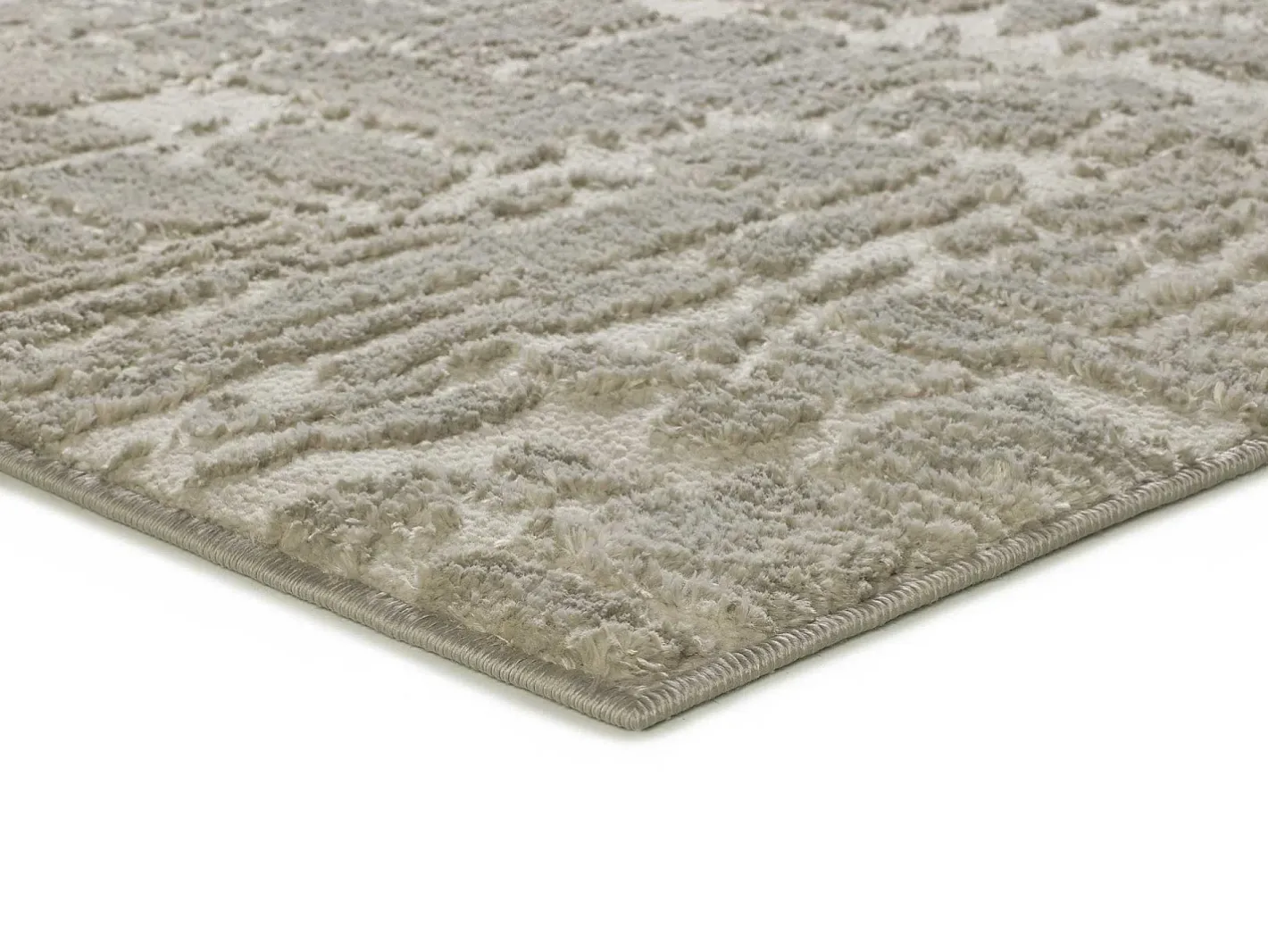 Alfombra interior - escandinavo - plata - 120 x 170 cm - LIMA Plateado