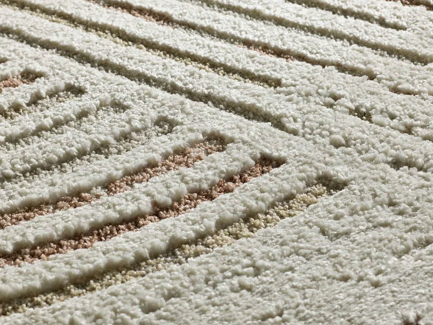 Alfombra interior - escandinavo - - 80 x 150 cm - CANDELA Multicolor Online