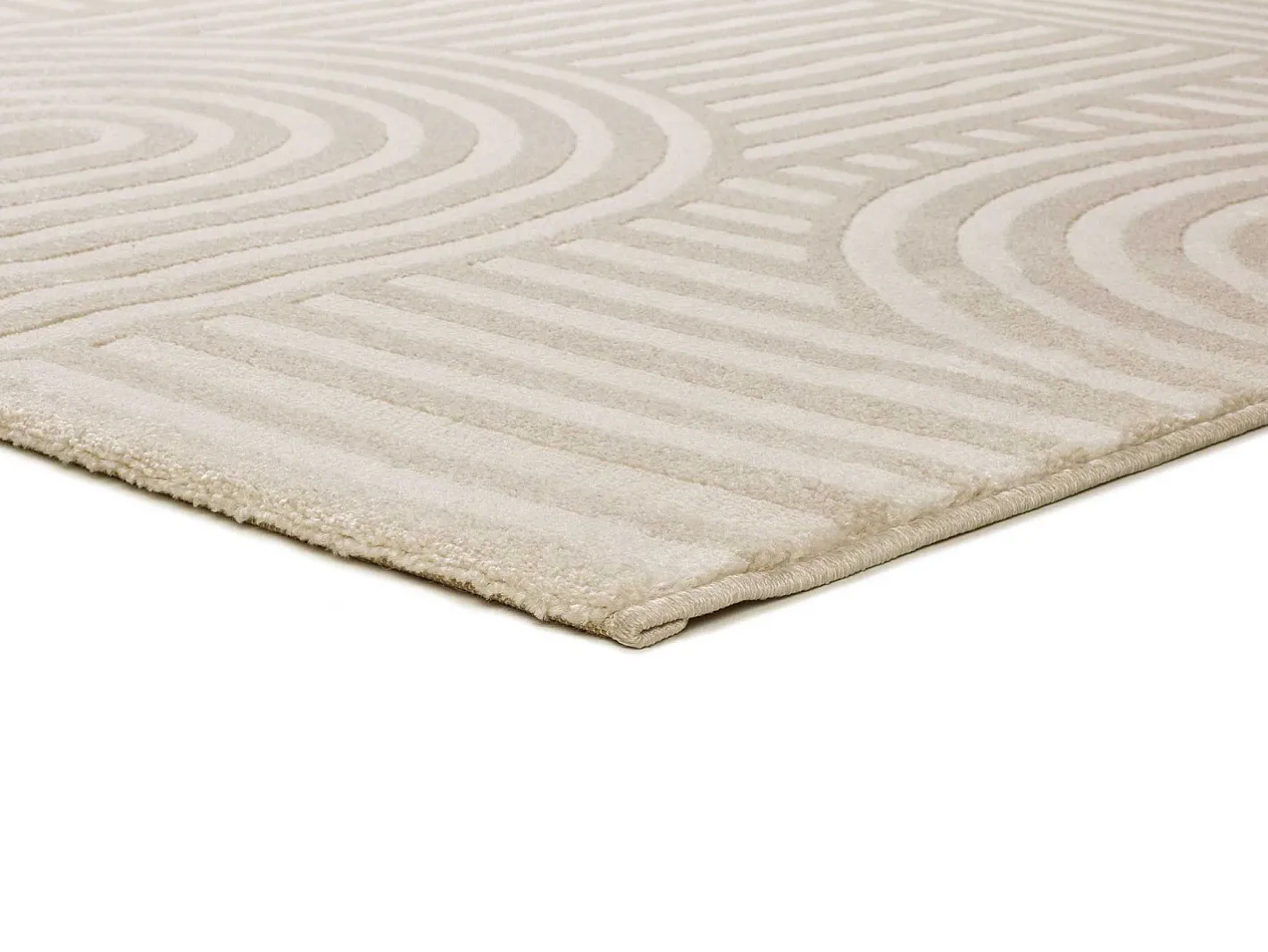 Alfombra interior - escandinavo - - 133 x 190 cm - ZEN Blanco Clearance