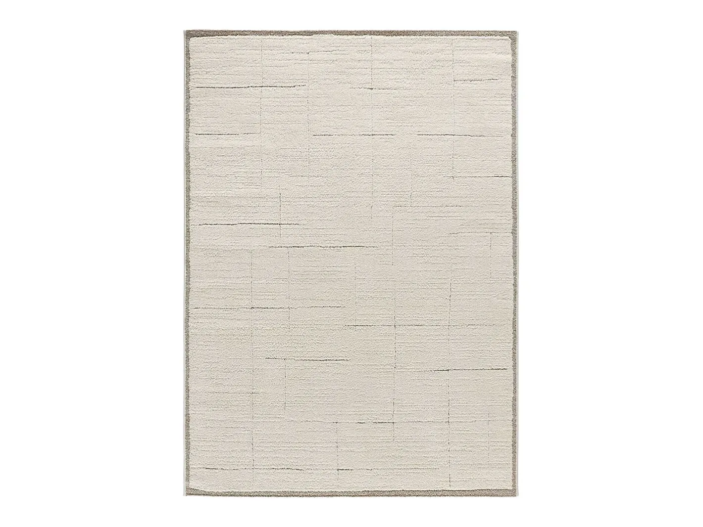 Best Alfombra interior - escandinavo - - 160 x 230 cm - CANDELA Crema