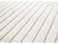 Online Alfombra interior - escandinavo con relieve - blanco - 80 x 150 cm - DIENA Beige