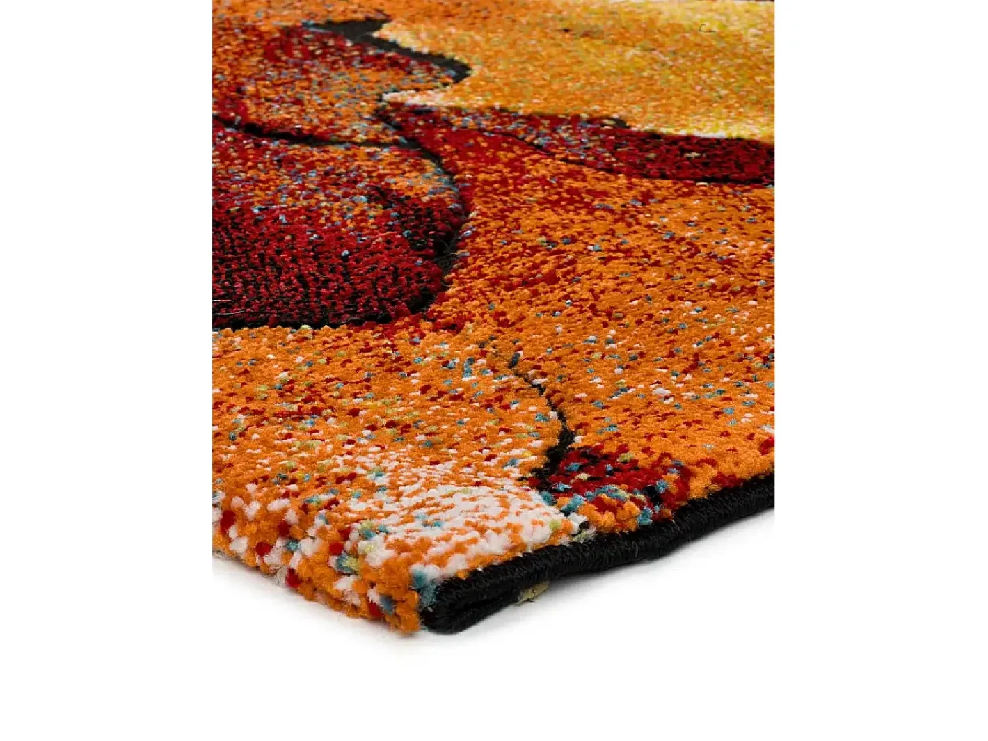 Hot Alfombra interior - floral - - 80 x 150 cm - KOBY Multicolor