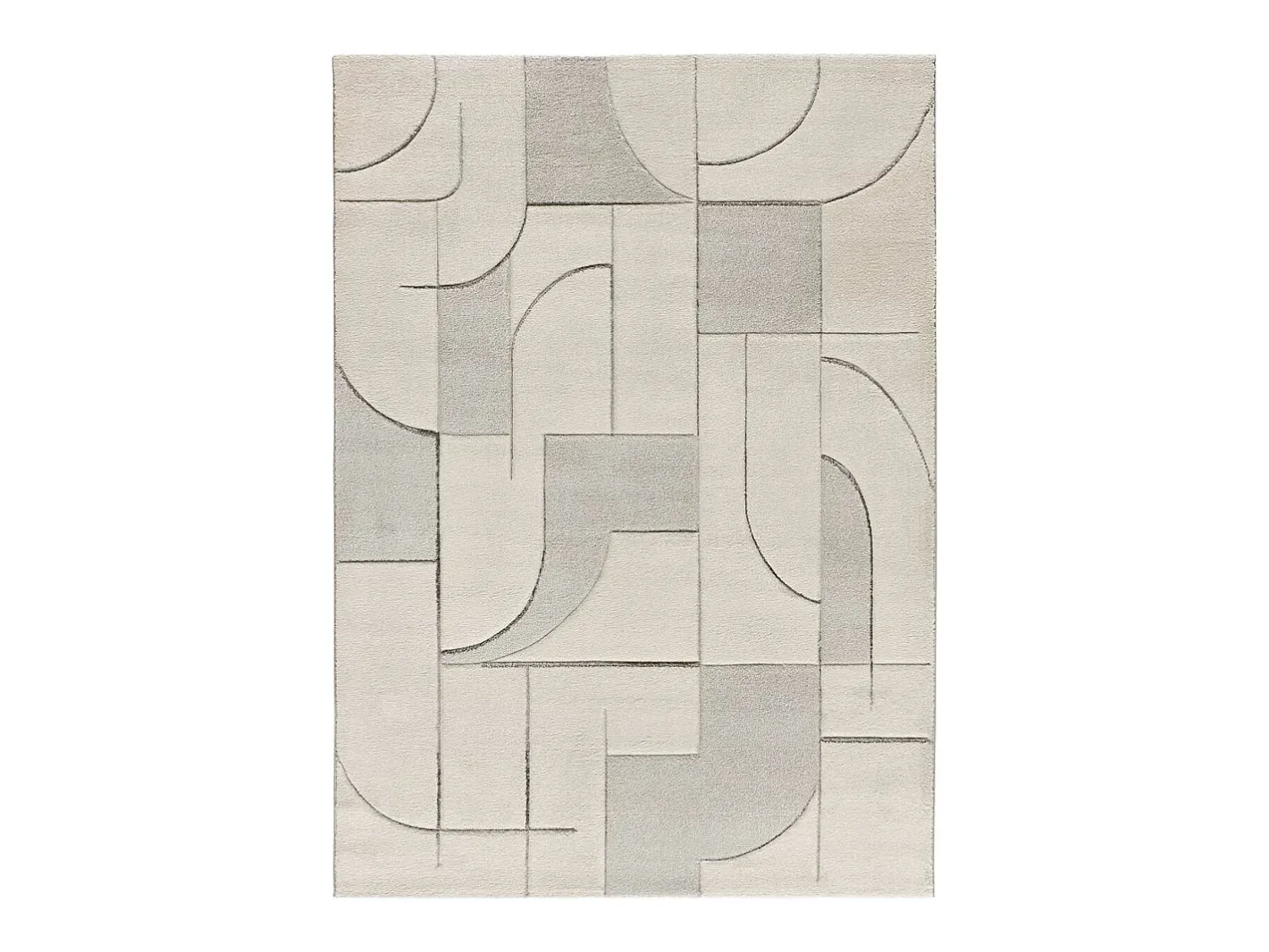 Alfombra interior - geométrico - - 120 x 170 cm - LENA Crema Hot