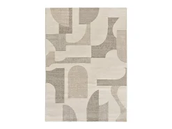 Best Alfombra interior - geométrico con relieve - - 120 x 170 cm - VERONA Crema