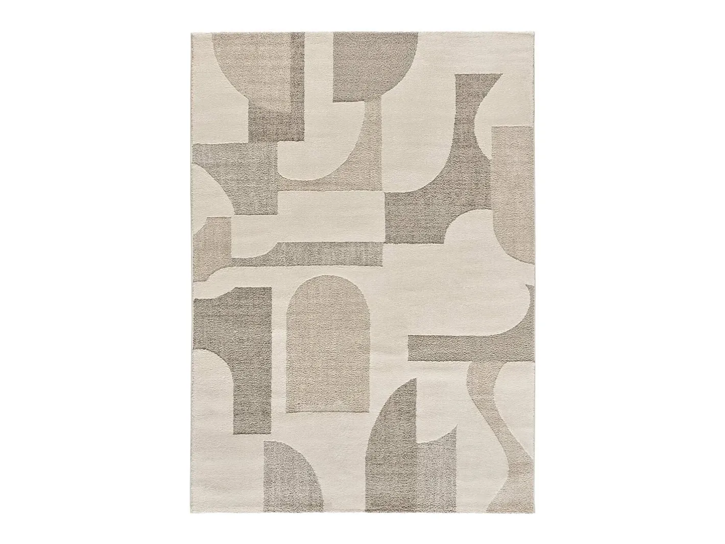 Best Alfombra interior - geométrico con relieve - - 120 x 170 cm - VERONA Crema