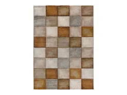 Alfombra interior - geométrico - caldera - 160 x 230 cm - LENA Cobrizo New