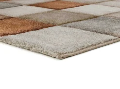 Alfombra interior - geométrico - caldera - 160 x 230 cm - LENA Cobrizo New