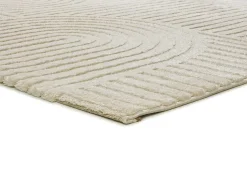 Alfombra interior - geométrico con relieve - - 120 x 170 cm - VERONA Crema Hot