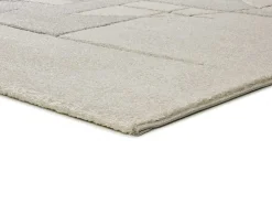 Sale Alfombra interior - geométrico - - 160 x 230 cm - LENA Crema
