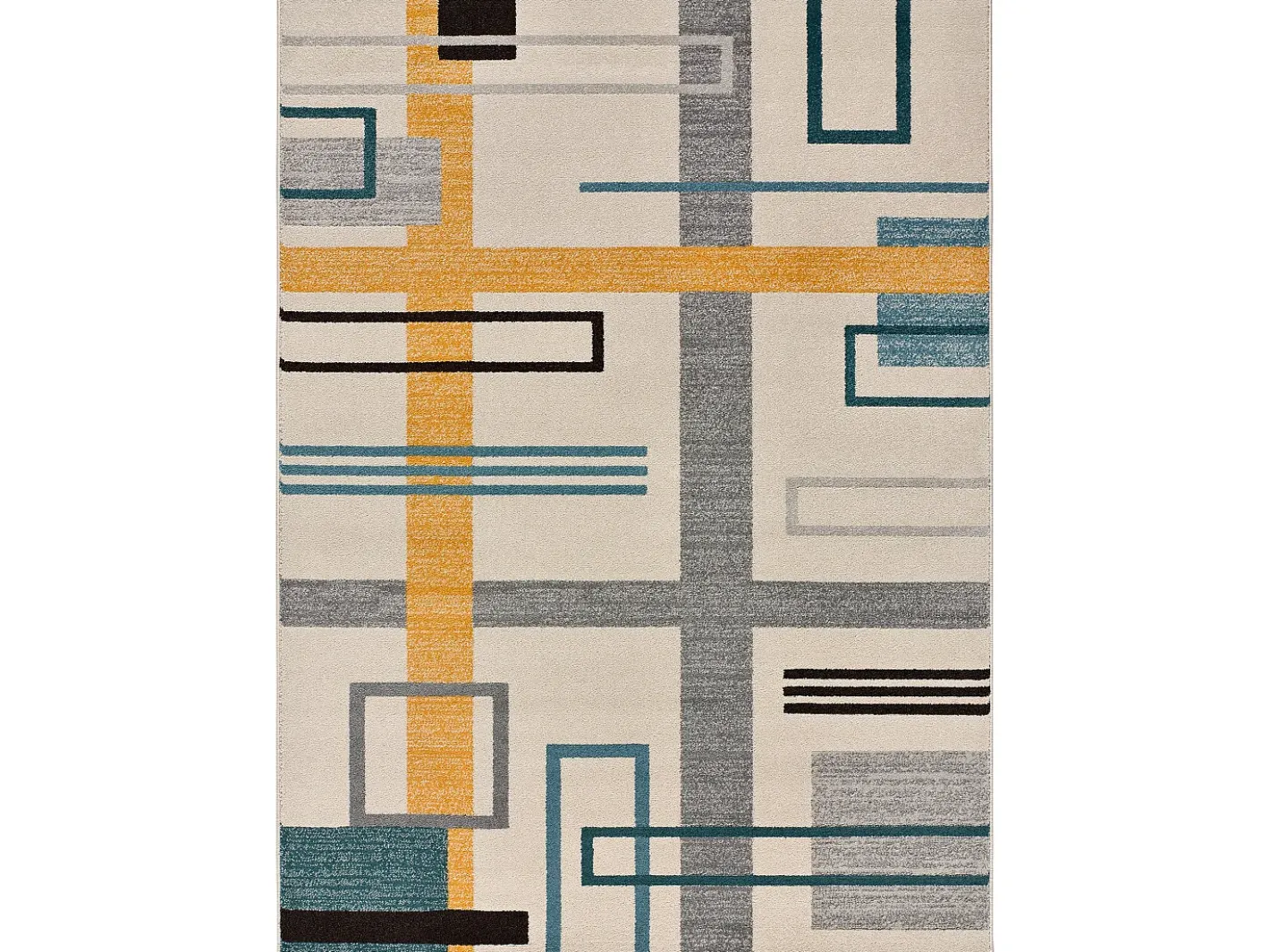 Alfombra interior - geométrico - - 80 x 150 cm - DEBBI Multicolor New