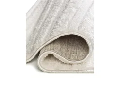 New Alfombra interior - geométrico con relieve - - 126 x 190 cm - JUNO Blanco