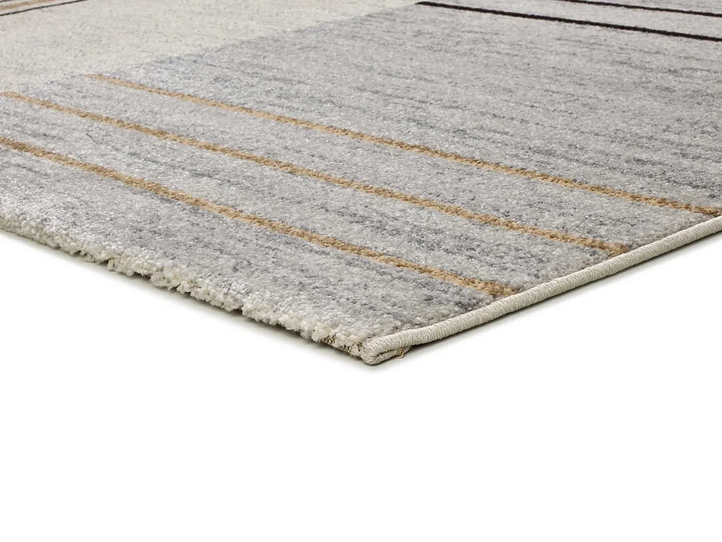 Alfombra interior - geométrico - - 200 x 290 cm - CRAFT Gris / Beige Clearance
