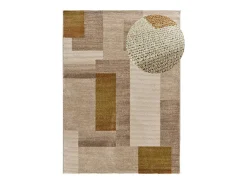 New Alfombra interior - geométrico - - 140 x 200 cm - MELFI Multicolor