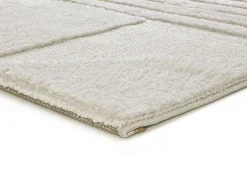Alfombra interior - geométrico - - 120 x 170 cm - NUMA Crema
