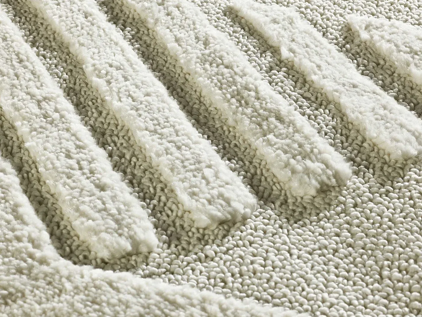 Hot Alfombra interior - geométrico - - 160 x 230 cm - NUMA Crema
