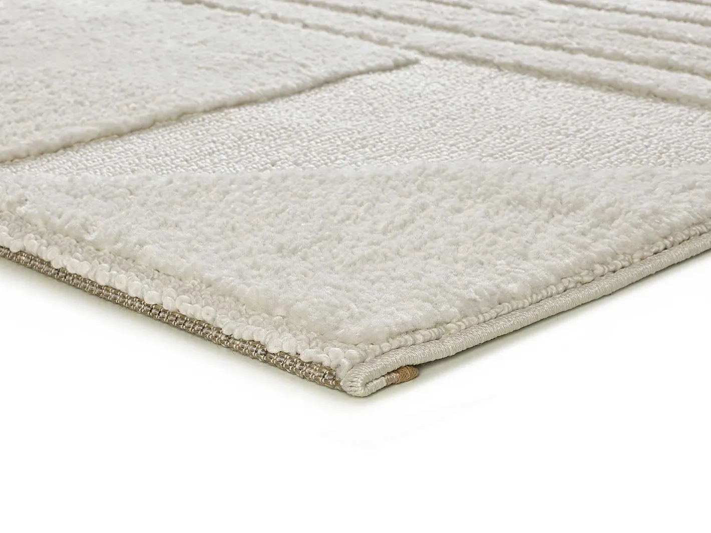 Hot Alfombra interior - geométrico - - 160 x 230 cm - NUMA Crema