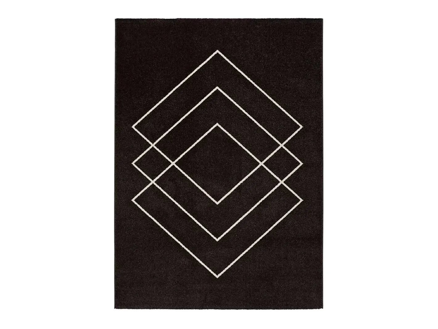 New Alfombra interior - geométrico - - 160 x 230 cm - BREDA Negro
