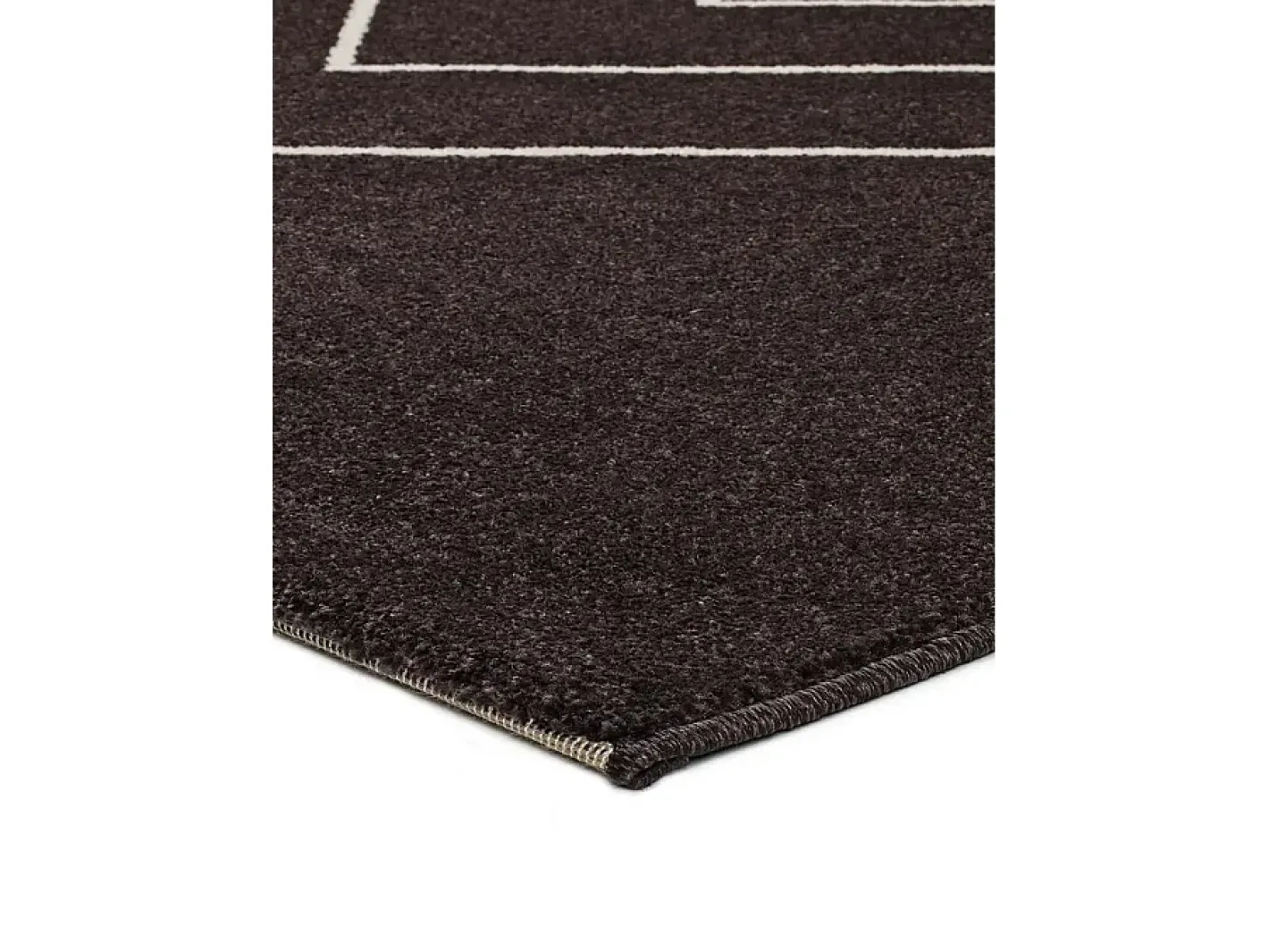 New Alfombra interior - geométrico - - 160 x 230 cm - BREDA Negro