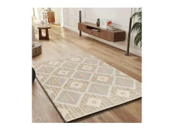 Alfombra interior - geométrico - - 133 x 190 cm - SIROCO Multicolor Clearance