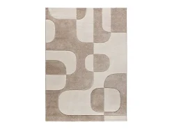 Alfombra interior - geométrico - - 120 x 170 cm - LENA Crema Hot