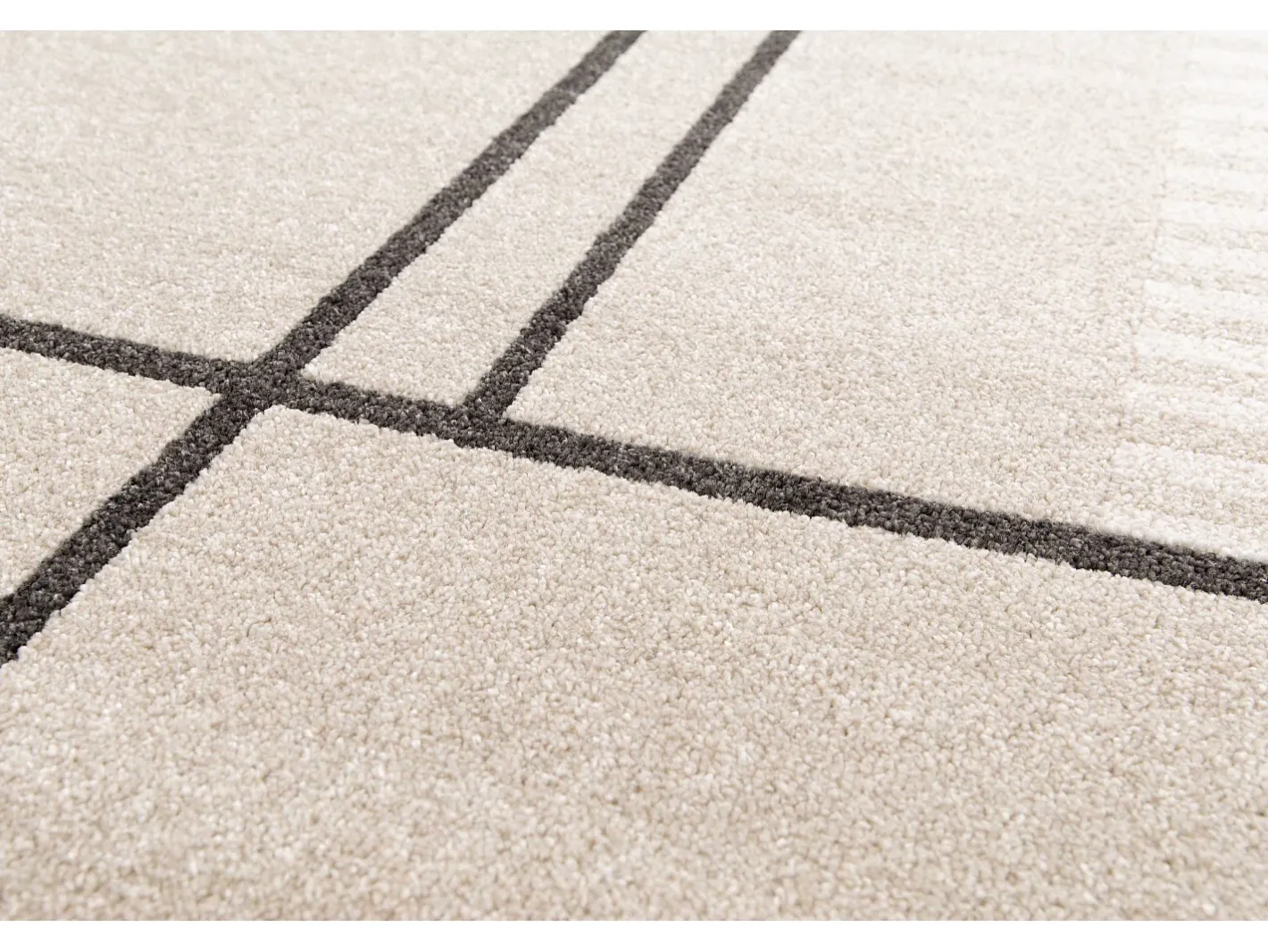 Clearance Alfombra interior - geométrico - - 120 x 170 cm - DOMUS Beige