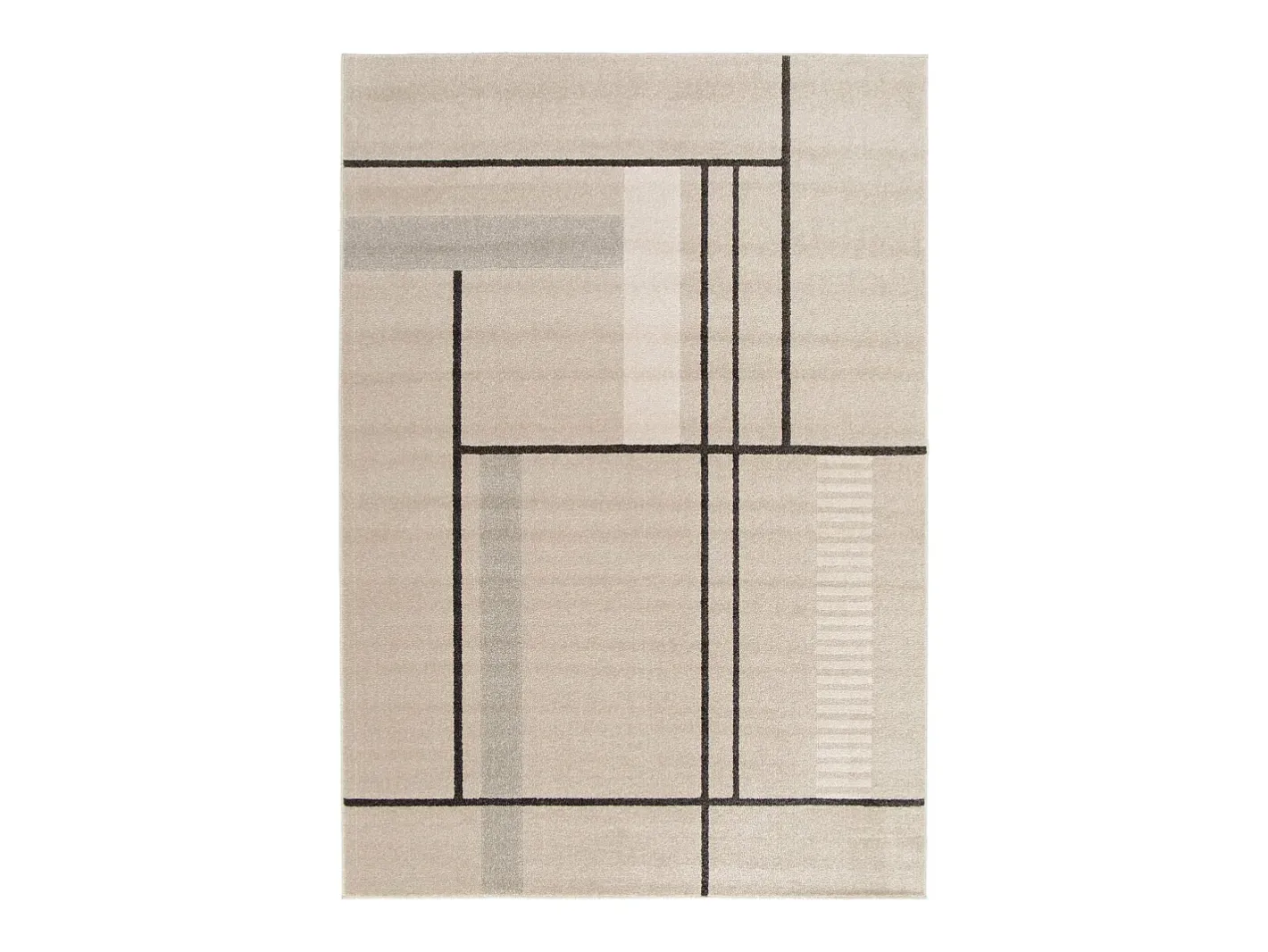 Clearance Alfombra interior - geométrico - - 120 x 170 cm - DOMUS Beige
