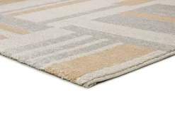 Hot Alfombra interior - geométrico - beige - 200 x 290 cm - CRAFT Gris / Beige