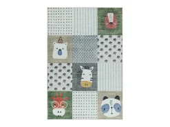 Alfombra Infantil-Alfombra interior - infantil animales - - 120 x 170 cm - CANDY Multicolor
