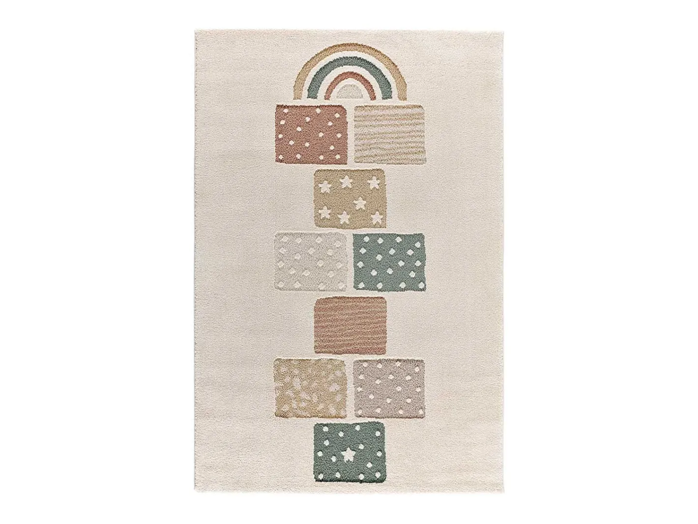 Alfombra interior - infantil juegos - - 120 x 170 cm - CLOWN Multicolor Outlet