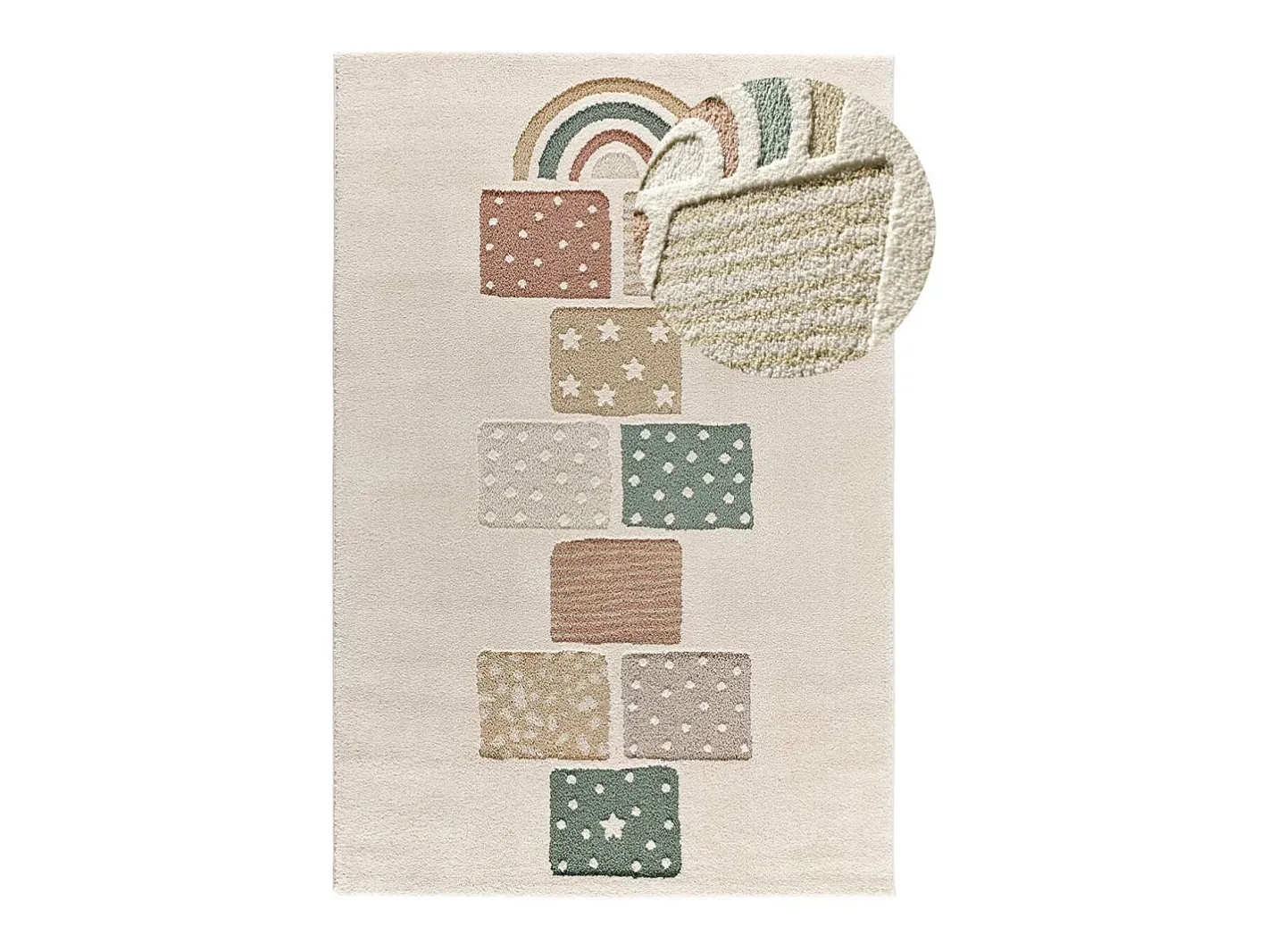 Alfombra interior - infantil juegos - - 120 x 170 cm - CLOWN Multicolor Outlet