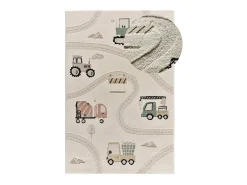Sale Alfombra interior - infantil coches y carreteras - - 120 x 170 cm - CLOWN Multicolor